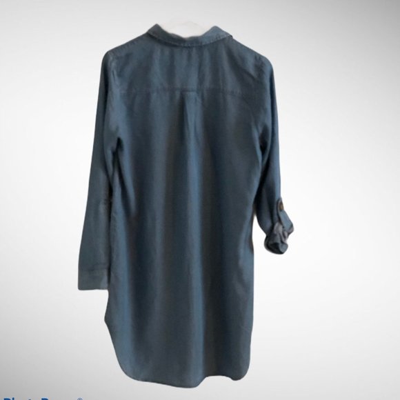 Marc New York Chambray Top - NWOT - Picture 2 of 5